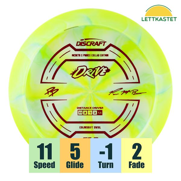 Hovedbilde ESP Colorshift Swirl Drive - Paul McBeth & Paige ...