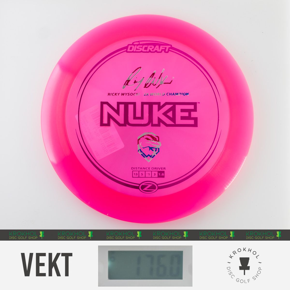 [極美品] Drug Dealer JKT by Local GOLF Z Line Nuke - Ricky Wysocki Signature Series - Krokhol Disc