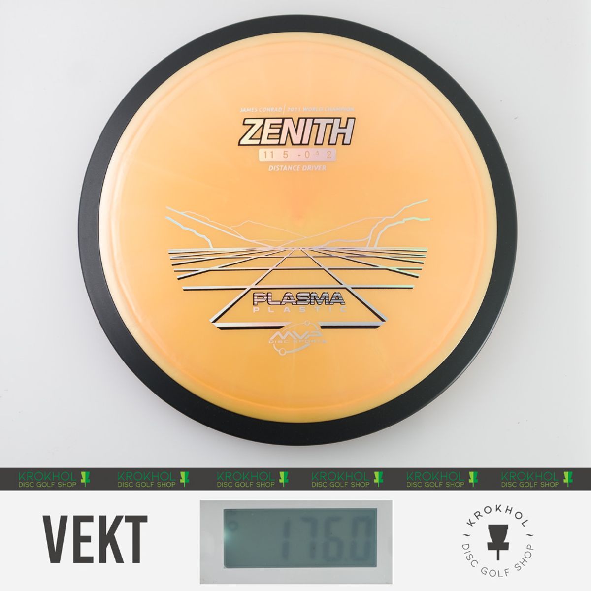 Plasma Zenith - James Conrad Line - Krokhol Disc Golf Shop