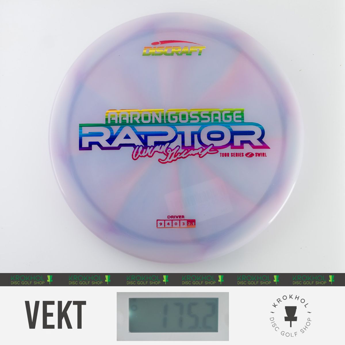 【G-Rap】MC Eiht Z Swirl Raptor - 2025 Aaron Gossage Tour Series - Krokhol