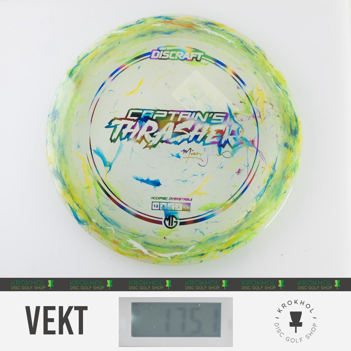 Z Jawbreaker Captain's Thrasher - Missy Gannon - Krokhol Disc Golf