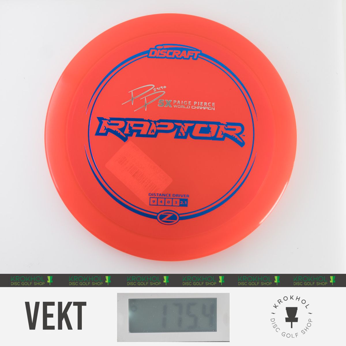 Z Line Raptor - Paige Pierce 5x World Champion