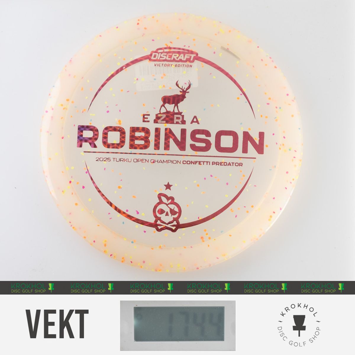 Z Line Victory Confetti Predator - 2025 Ezra Robinson Turku Open