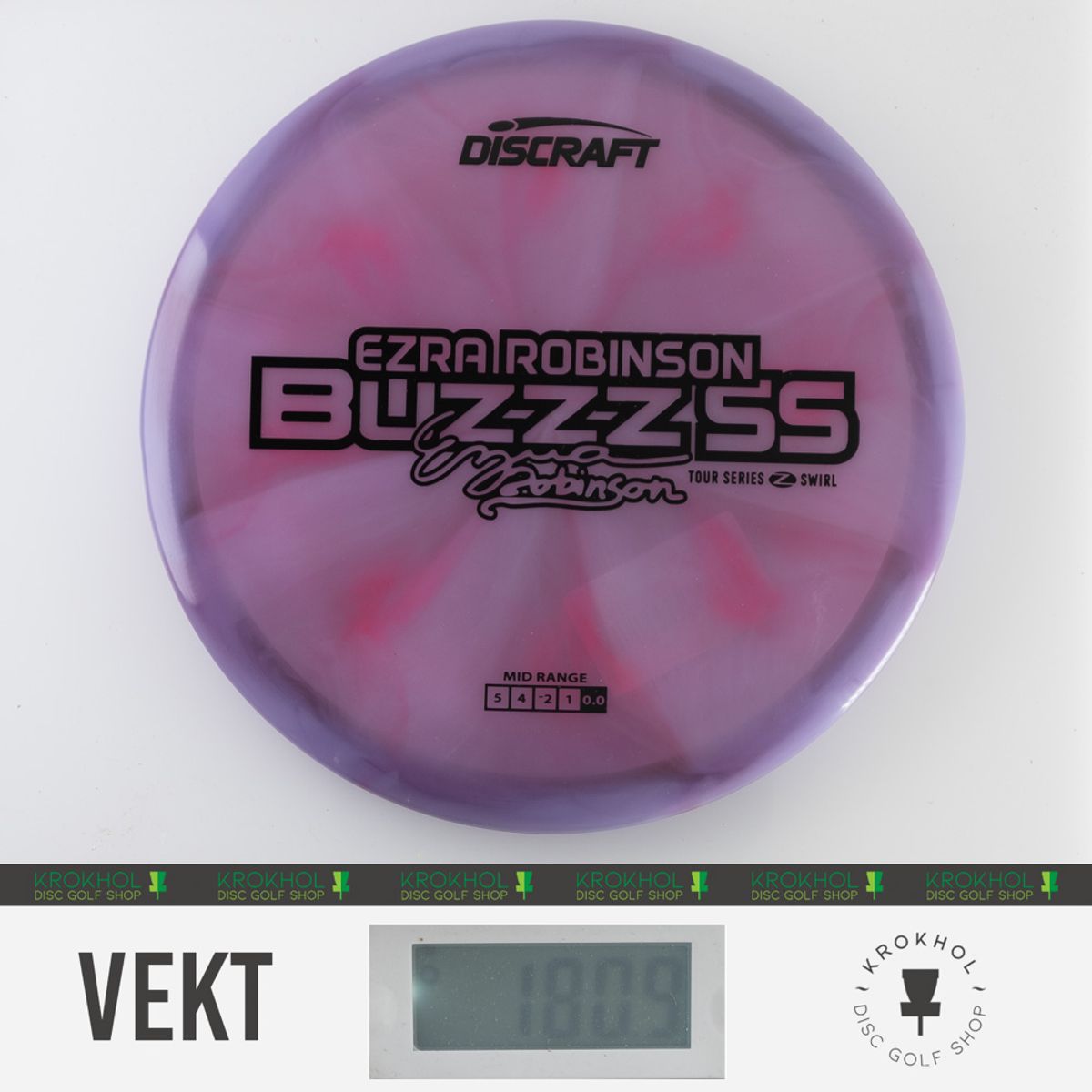 Z Swirl Buzzz SS - 2025 Ezra Robinson Tour Series - Krokhol Disc