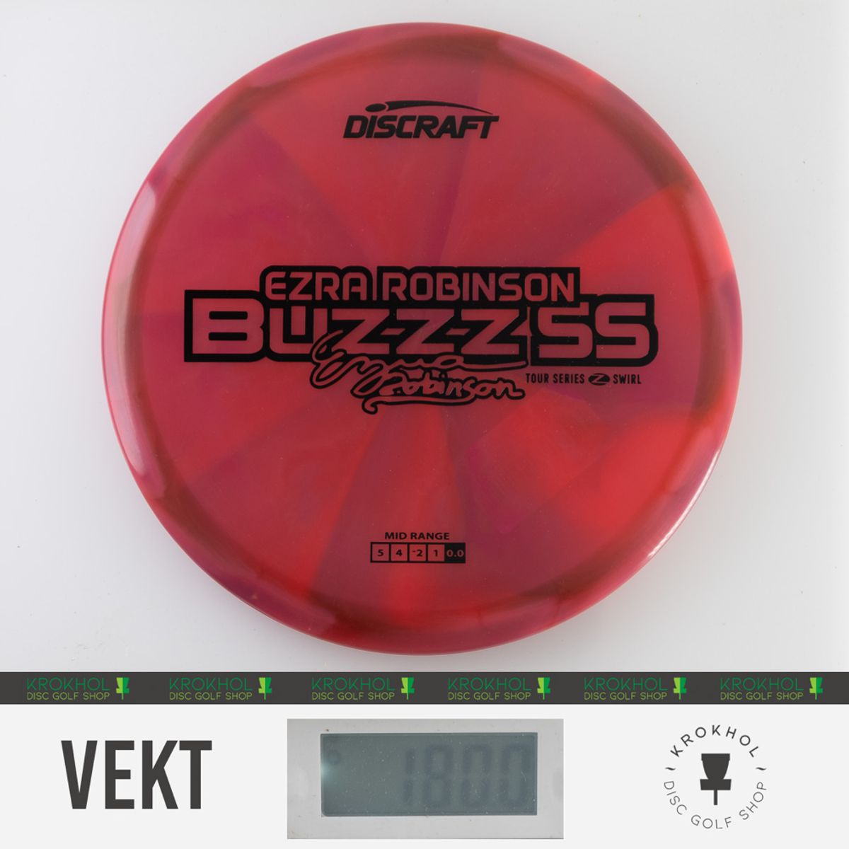 Z Swirl Buzzz SS - 2025 Ezra Robinson Tour Series - Krokhol Disc