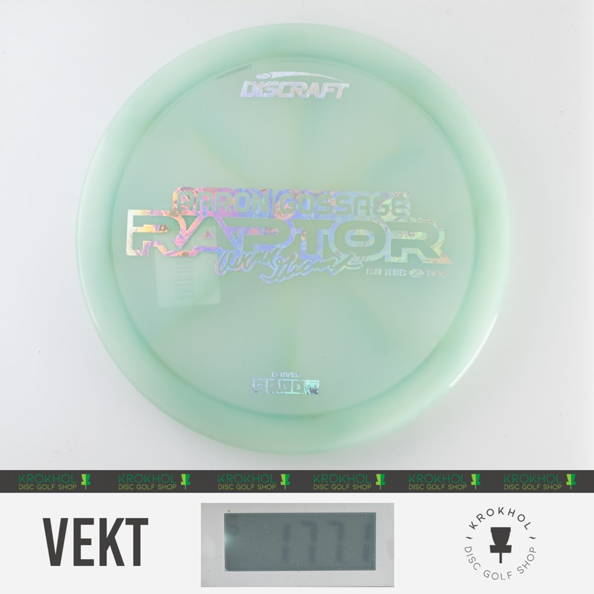 Z Swirl Raptor - 2025 Aaron Gossage Tour Series - Krokhol Disc