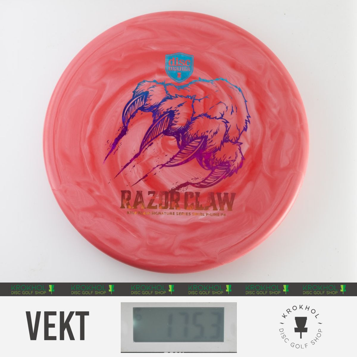P-Line Swirl Flex2 P4 - Razor Claw Kyle Klein Signature Series
