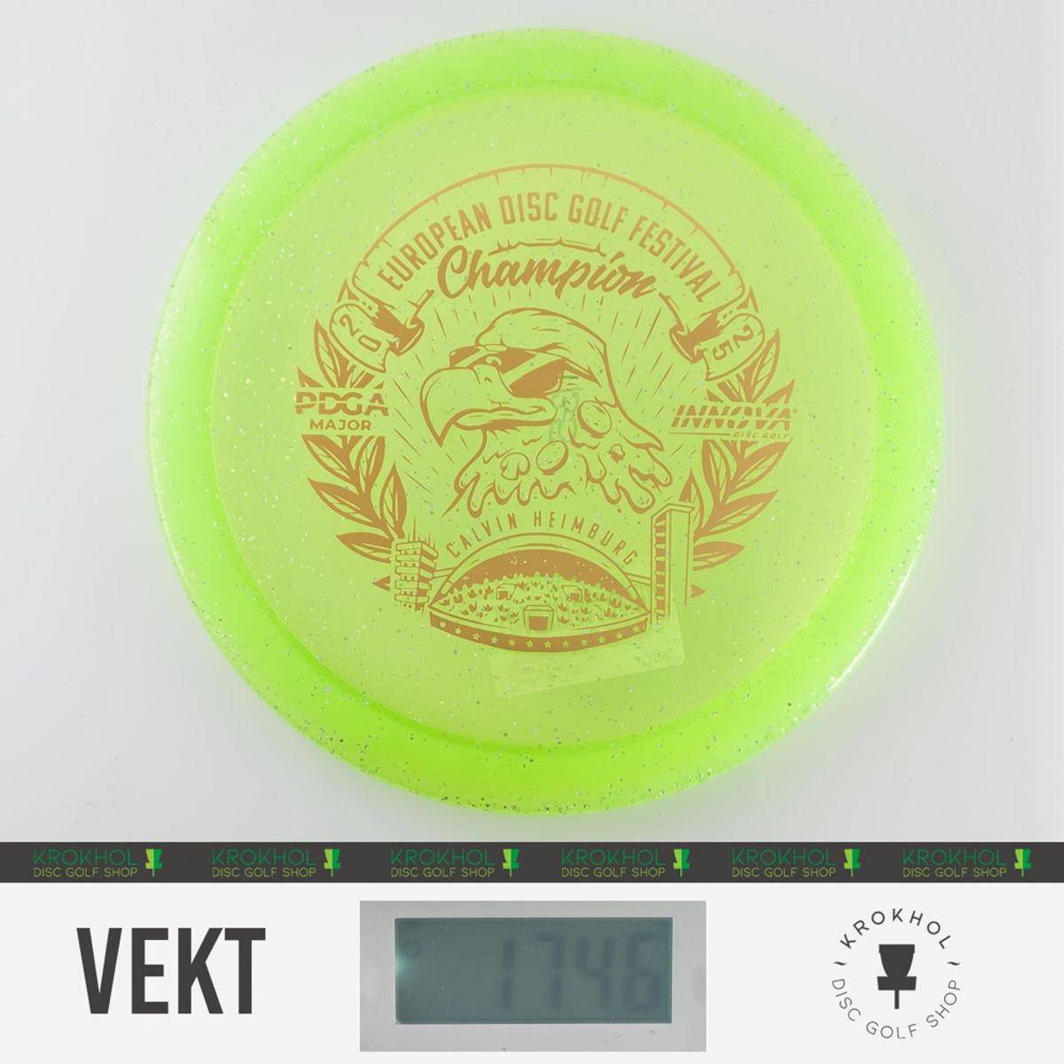 Champion Metal Flake Eagle - Calvin Heimburg EDGF Commemorative