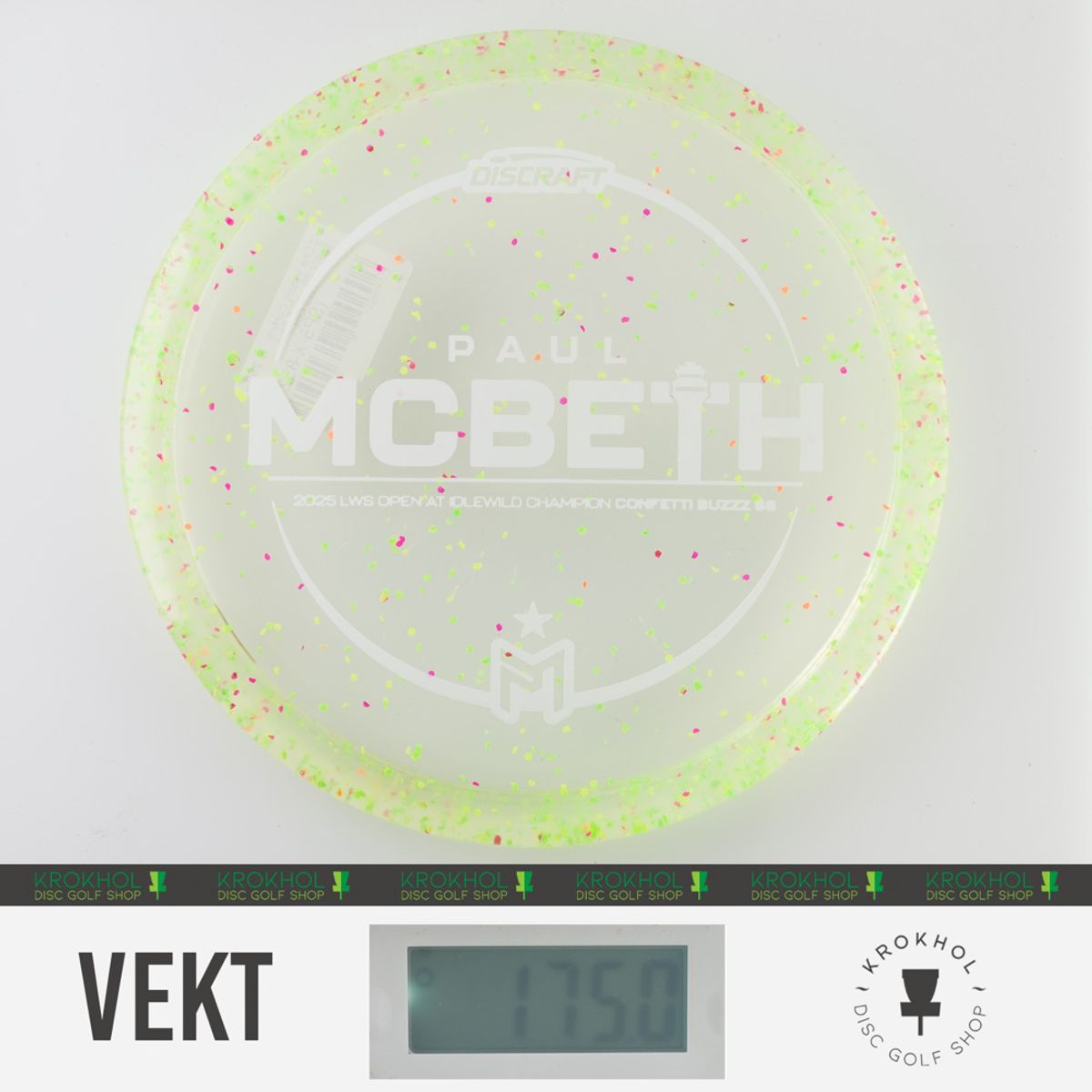 Z Line Victory Confetti Buzzz SS - 2025 Paul McBeth LWS Open