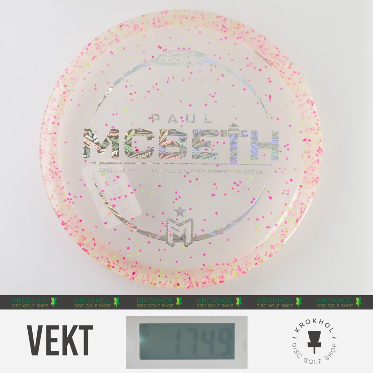 Z Line Victory Confetti Buzzz SS - 2025 Paul McBeth LWS Open