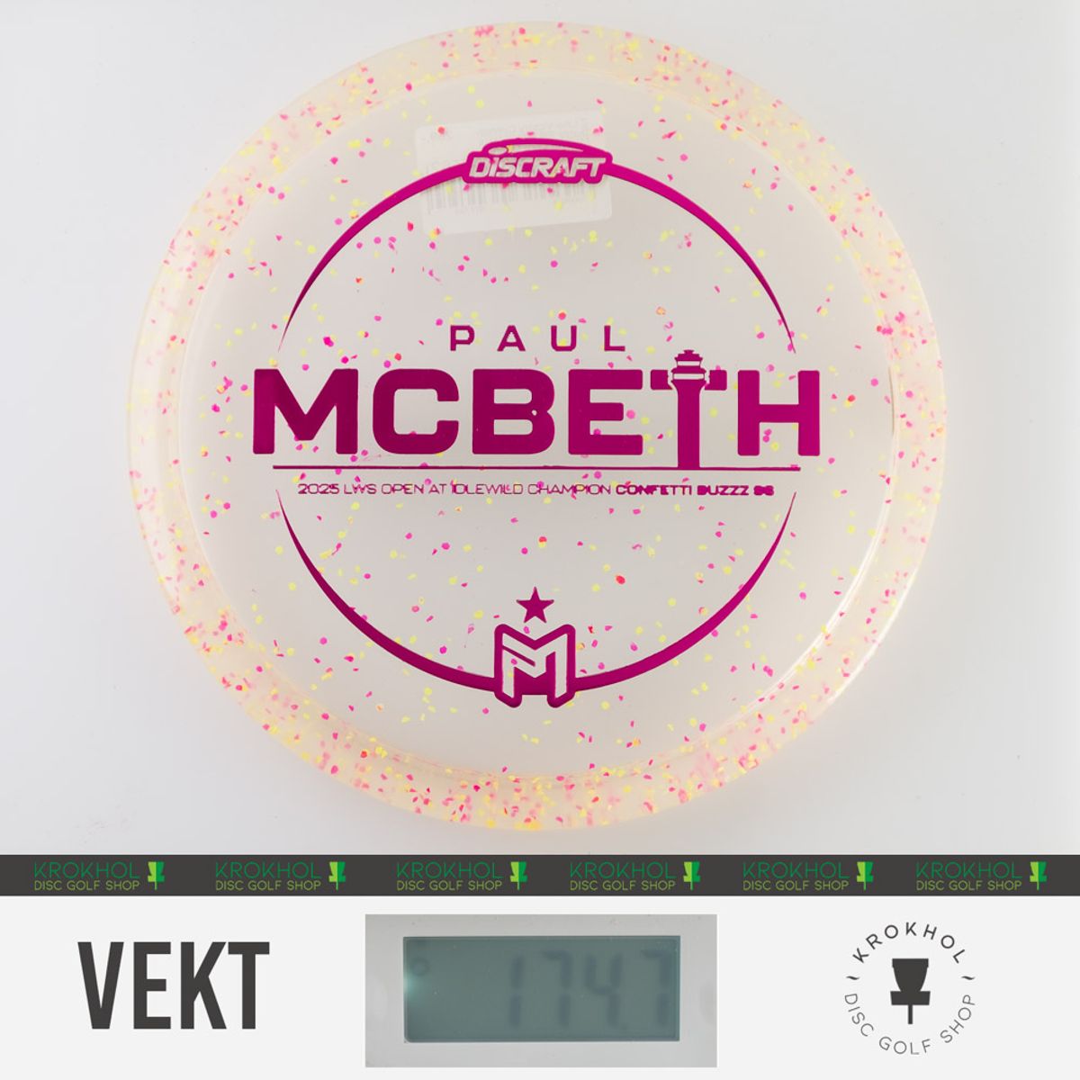 Z Line Victory Confetti Buzzz SS - 2025 Paul McBeth LWS Open