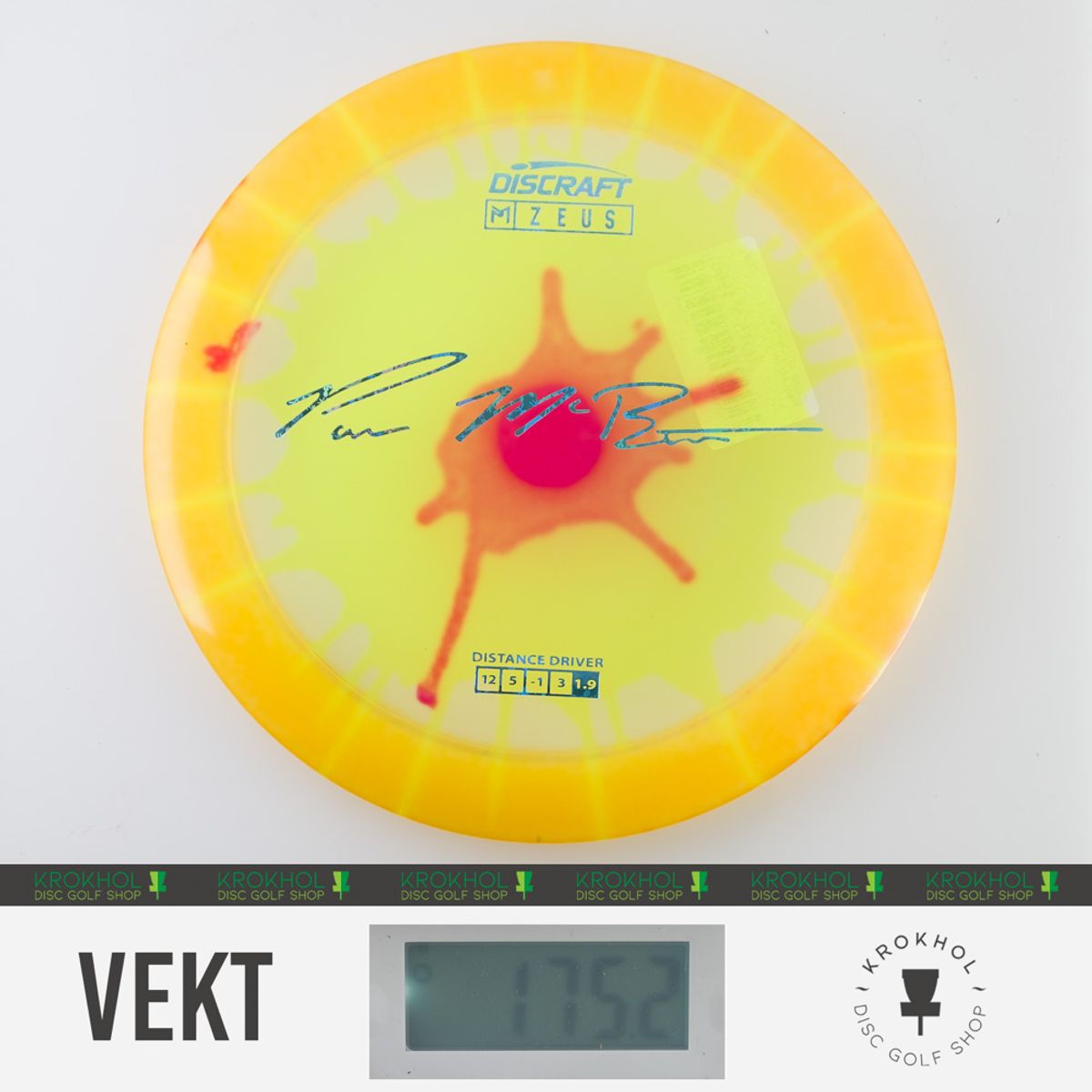 Z Line Fly Dye Zeus - Paul McBeth