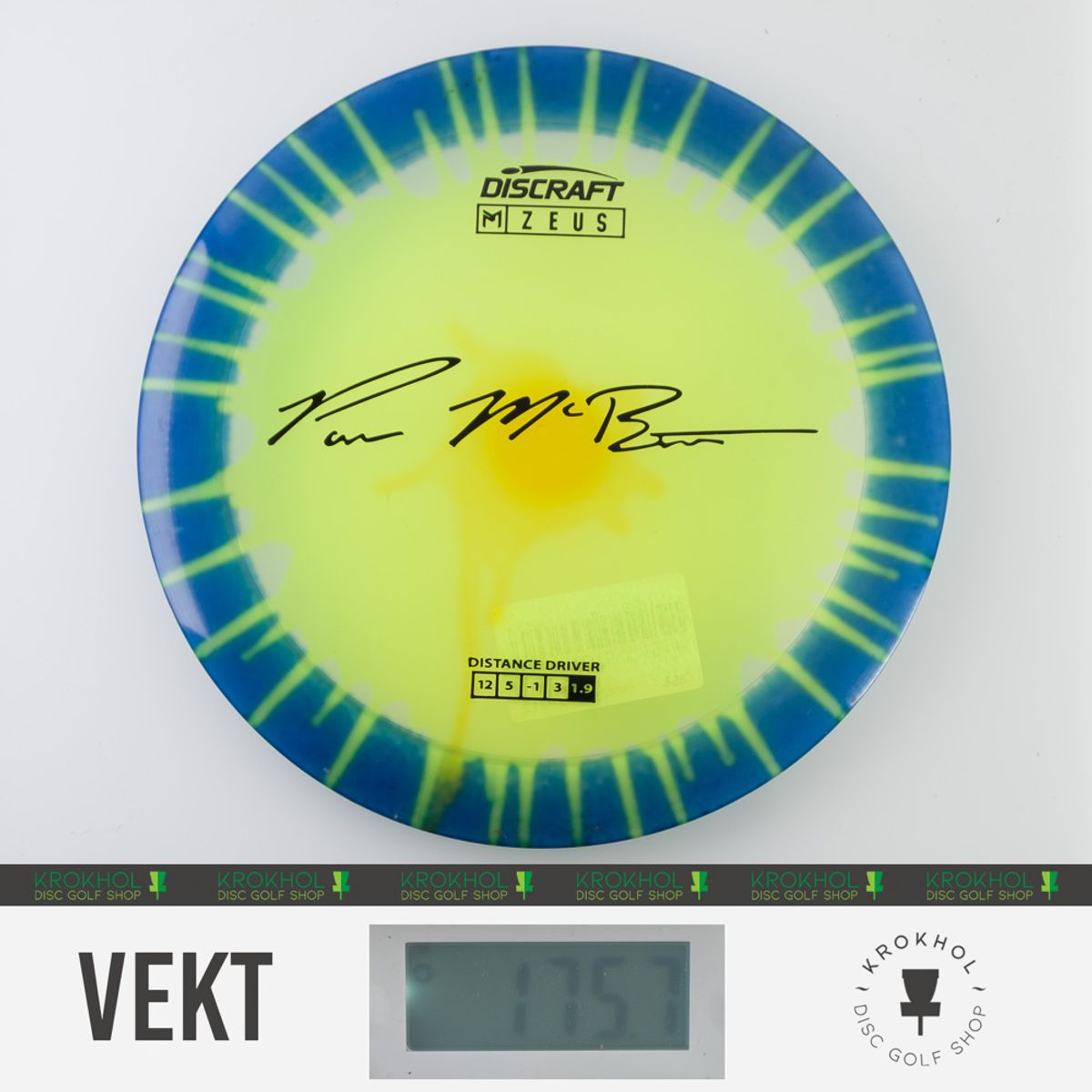 Z Line Fly Dye Zeus - Paul McBeth