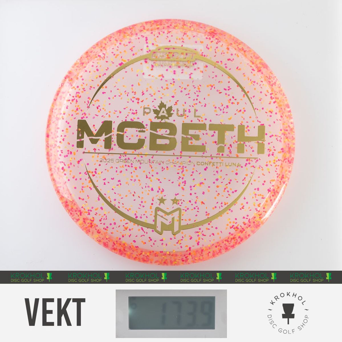 Z Line Victory Confetti Luna - 2025 Paul McBeth - Green Mountain Championships