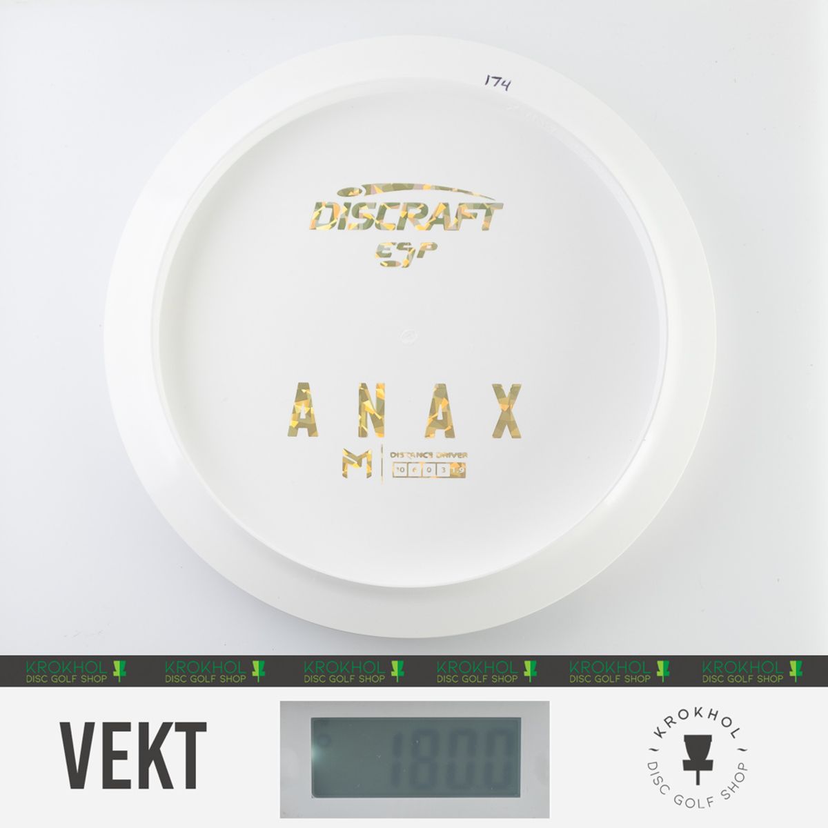 ESP Anax - Solid White Bottom Stamp