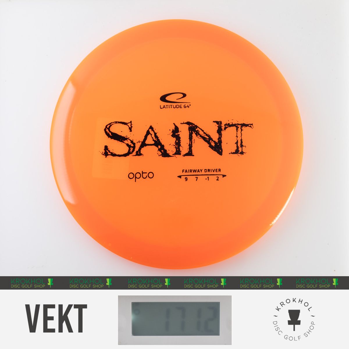 Opto Saint fra Latitude 64 - Krokhol Disc Golf Shop - Krokhol Disc