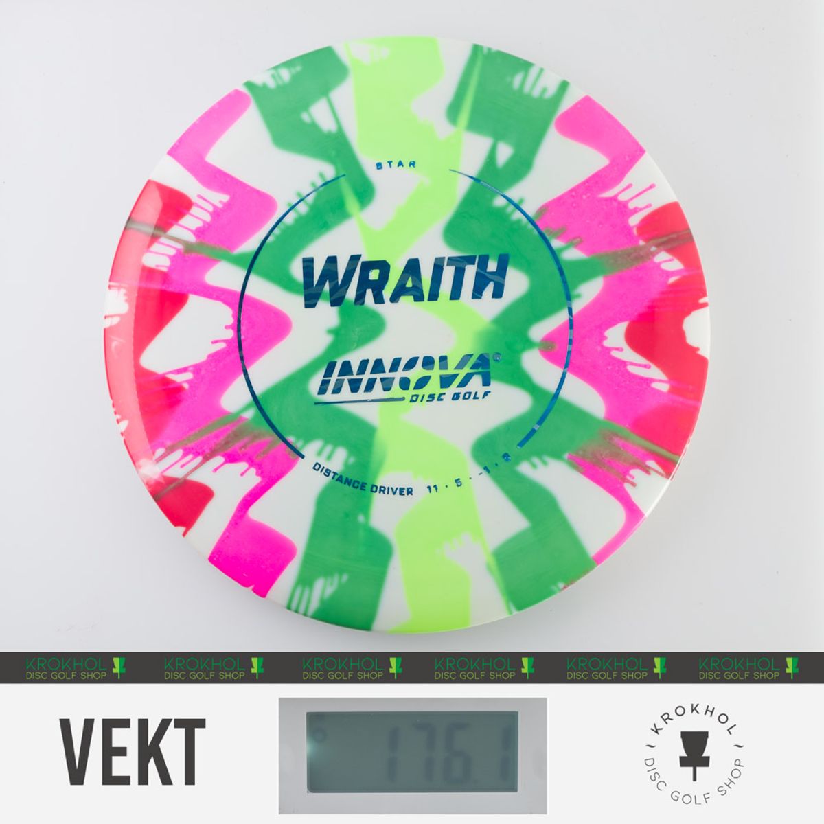 Innova Star Wraith 175g - Disque De Golf Distance Driver - Timbre Arc-en-ciel Infinite Discs 2020
