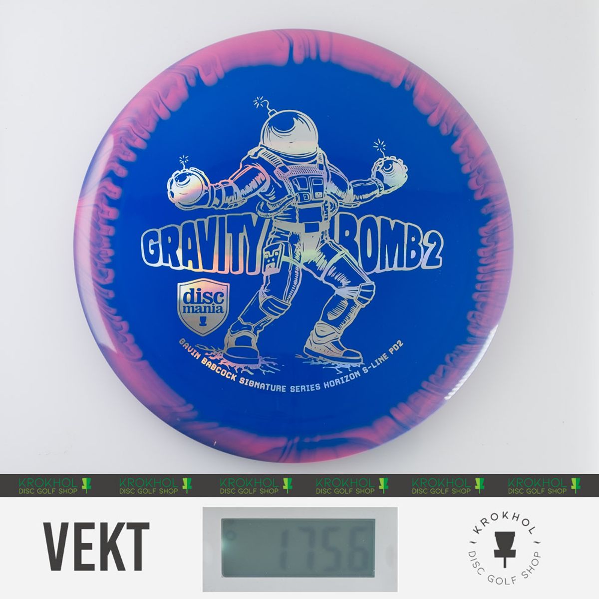 Discmania S-Line PD2 Distance Driver | Krokhol DGS - Krokhol Disc