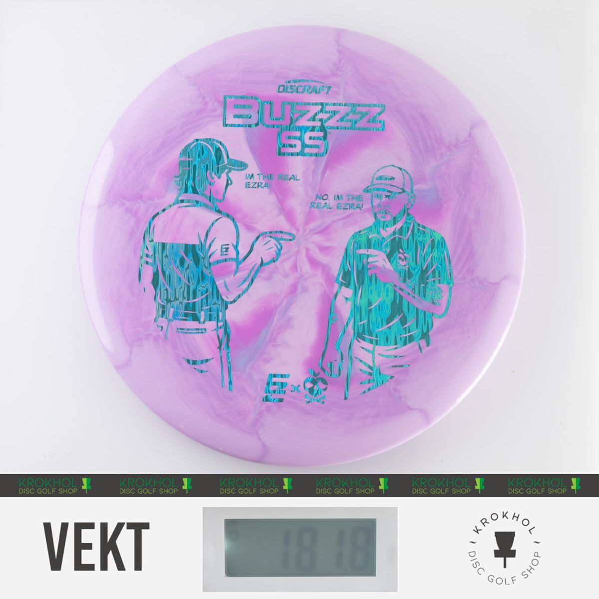 ESP Swirl Buzzz SS - 2025 Ezra vs Ezra Collab - Krokhol Disc Golf Shop