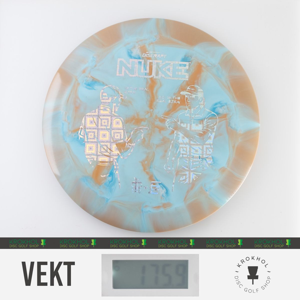 ESP Swirl Nuke - 2025 Ezra vs Ezra Collab - Krokhol Disc Golf Shop