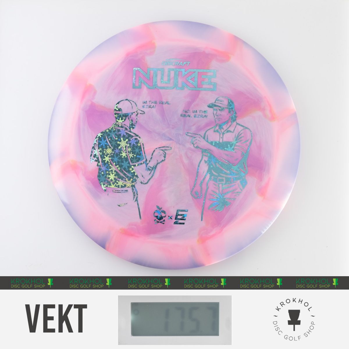 ESP Swirl Nuke - 2025 Ezra vs Ezra Collab - Krokhol Disc Golf Shop