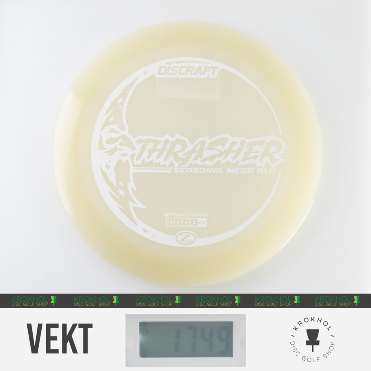 Mega Glo Z Thrasher - Krokhol Disc Golf Shop