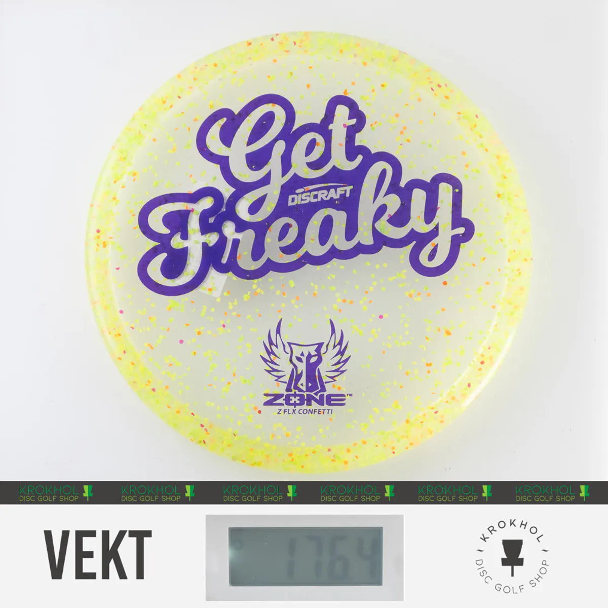 Discraft Z FLX Confetti Zone Get Freaky | Krokhol DGS - Krokhol
