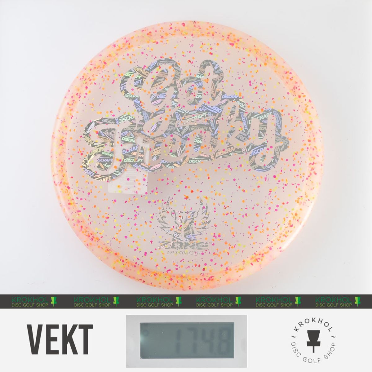 Discraft Z FLX Confetti Zone Get Freaky | Krokhol DGS - Krokhol
