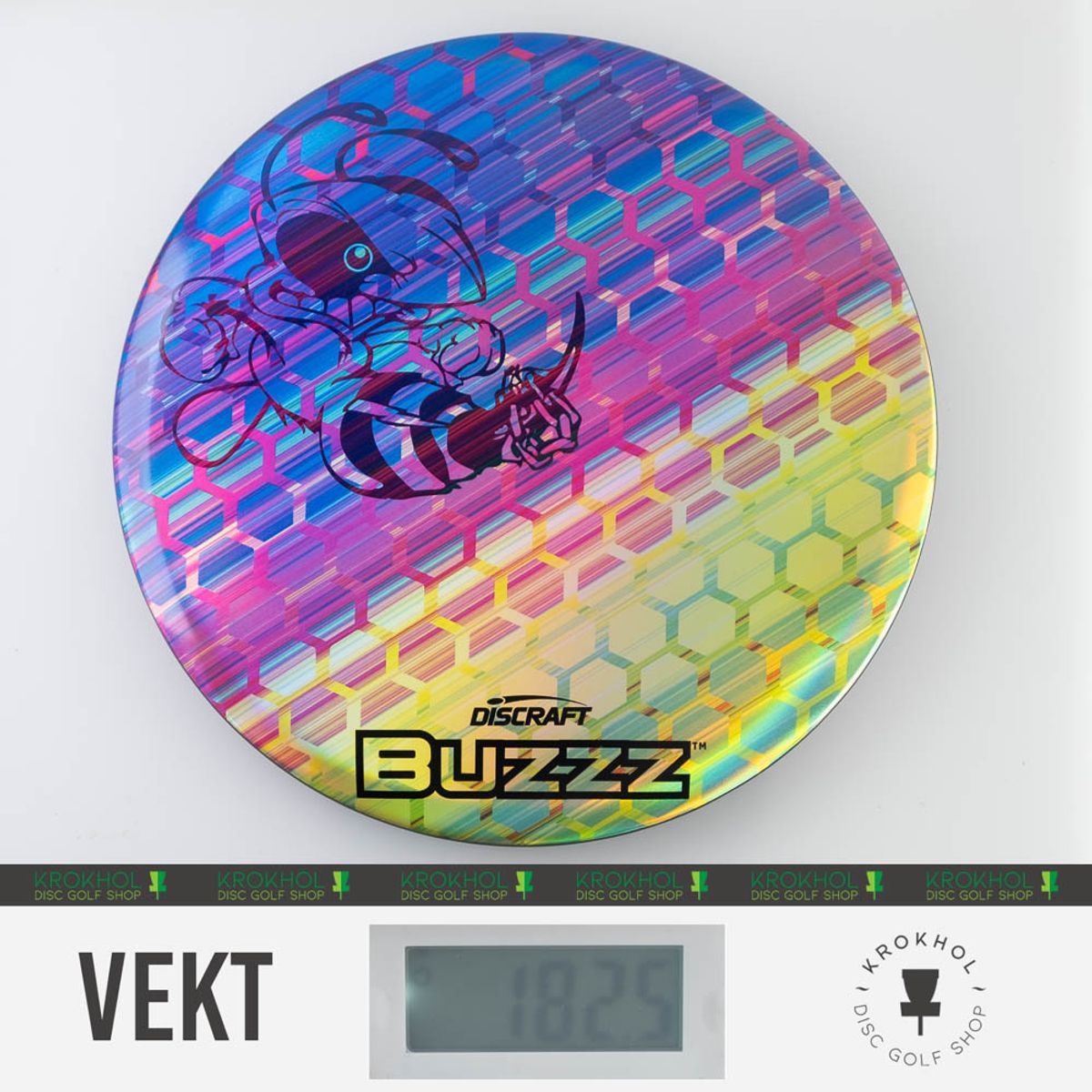 ESP Full Foil SuperColor Buzzz Honeycomb - Black Buzzz Stamp