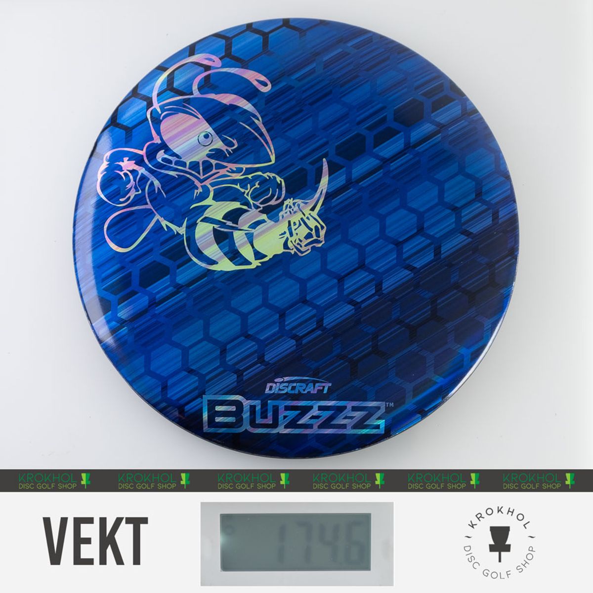 ESP Full Foil SuperColor Buzzz Honeycomb - Silver Buzzz Stamp