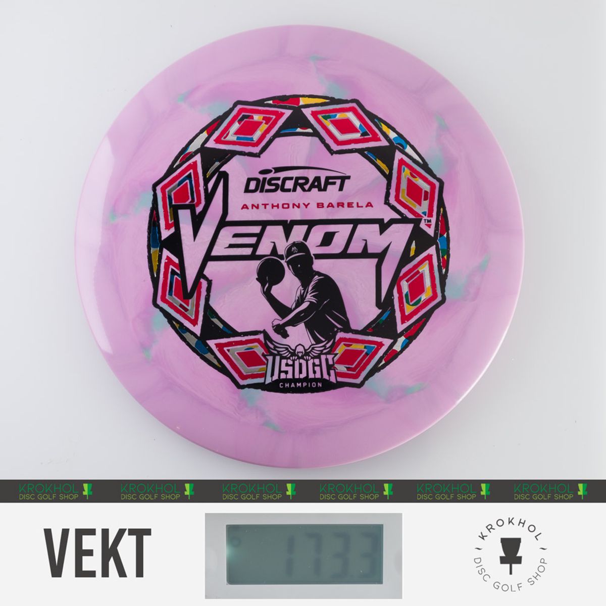 ESP Swirl Venom - Anthony Barela USDGC Champion Edition