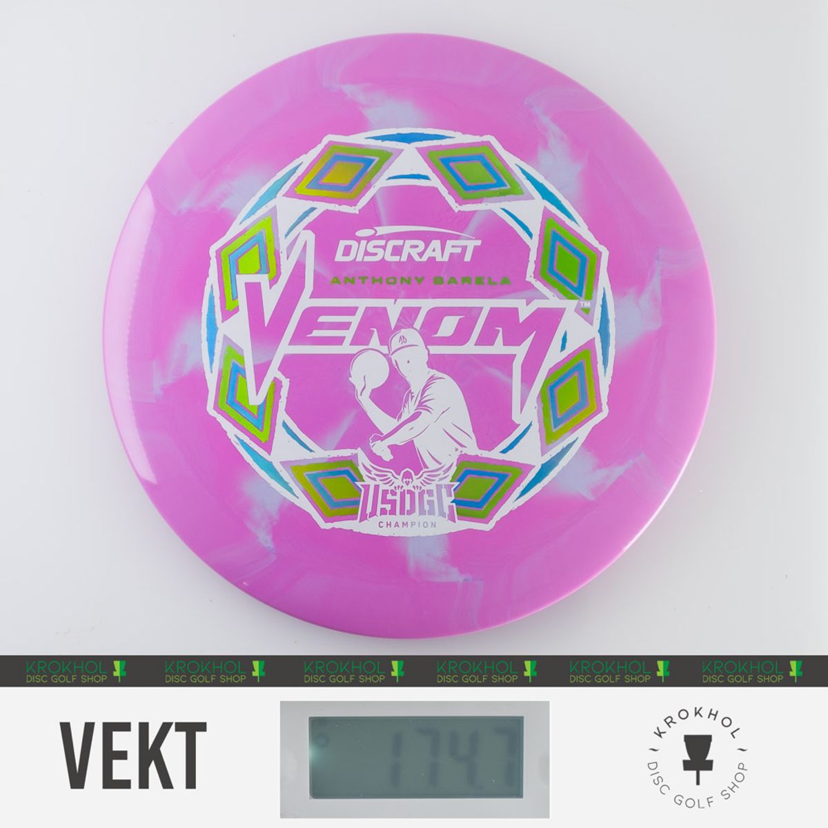 ESP Swirl Venom - Anthony Barela USDGC Champion Edition