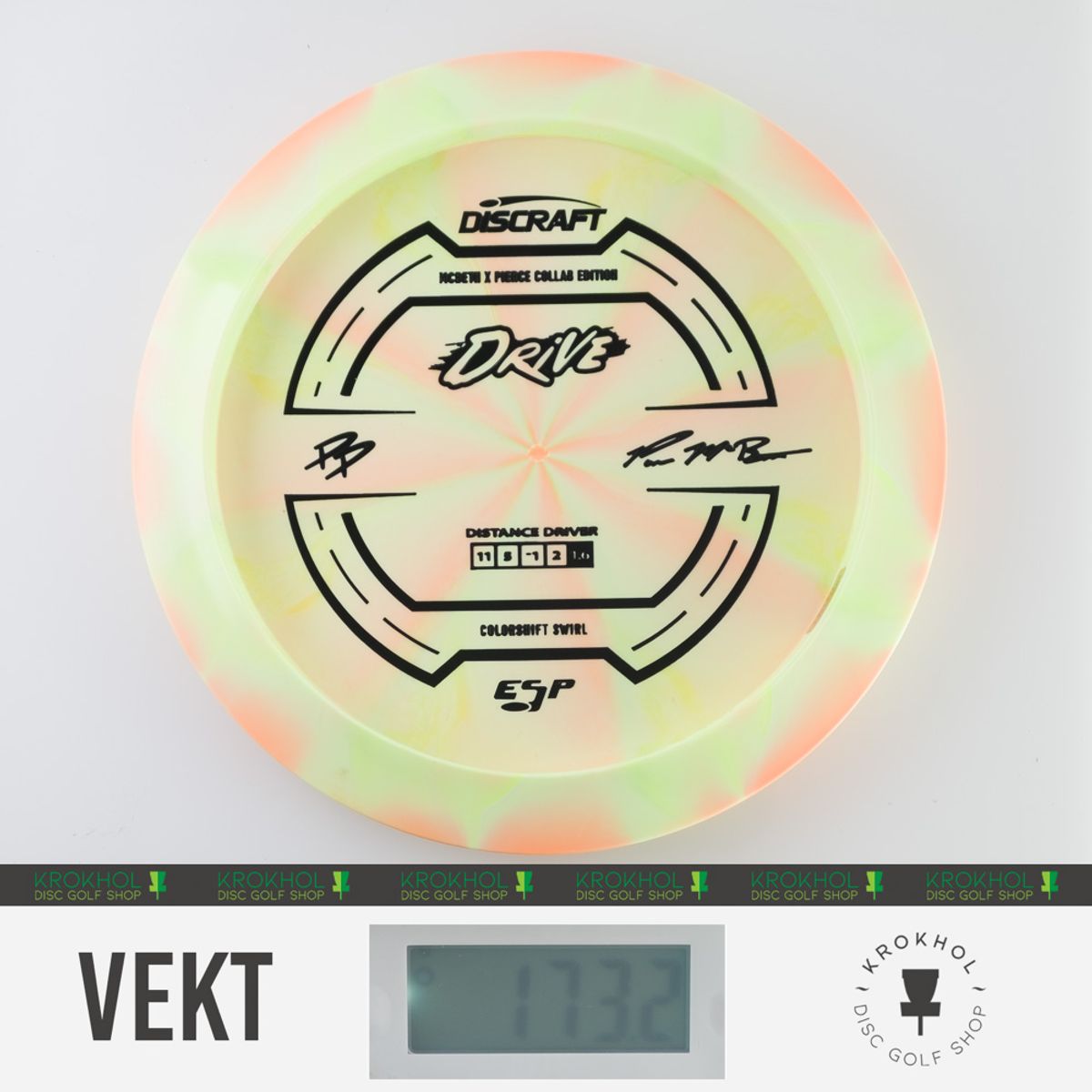 ESP Colorshift Swirl Drive - Paul McBeth & Paige Pierce Collab