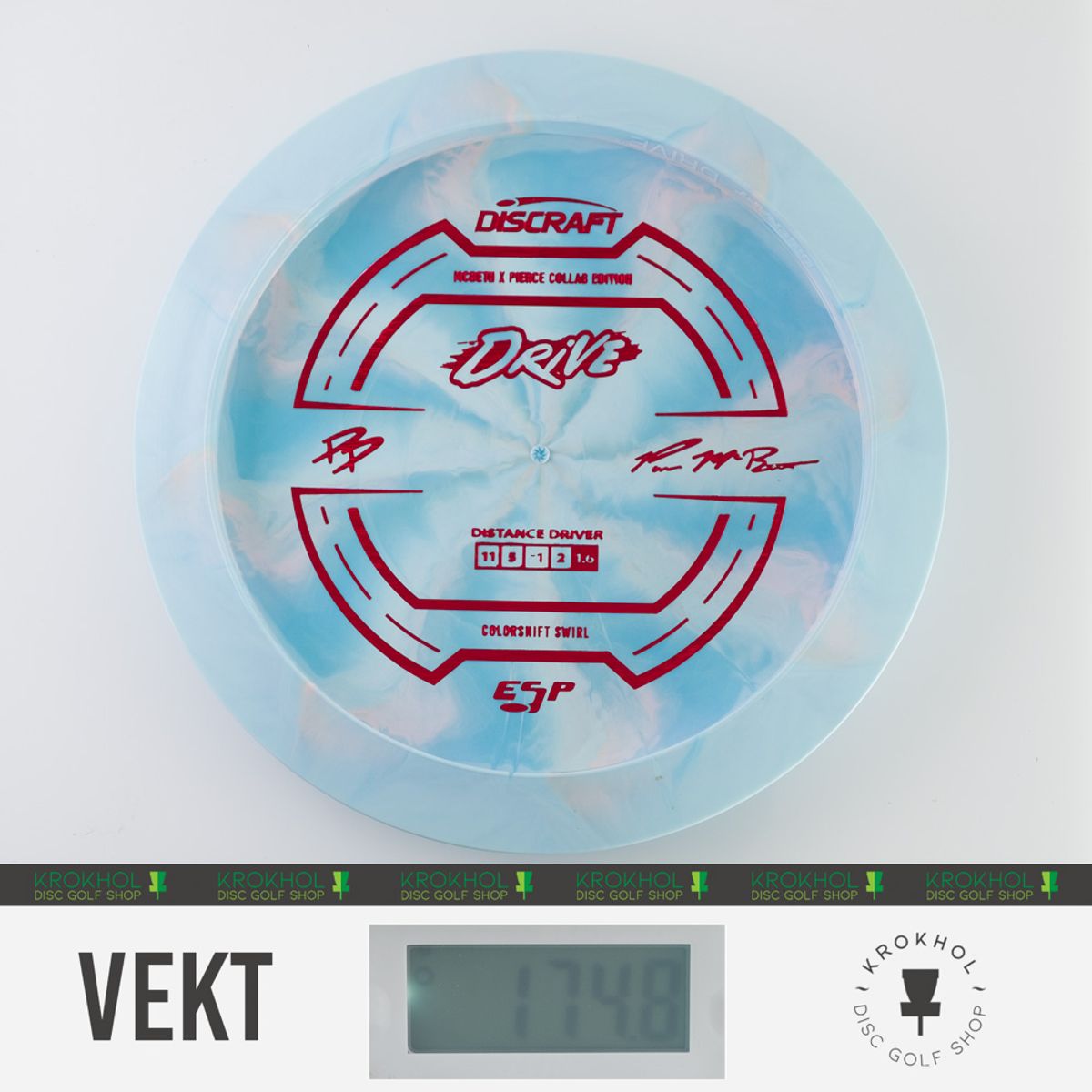 ESP Colorshift Swirl Drive - Paul McBeth & Paige Pierce Collab