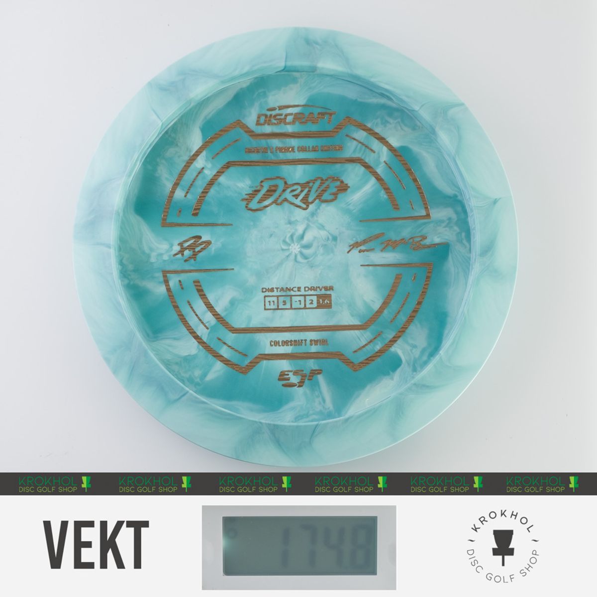 ESP Colorshift Swirl Drive - Paul McBeth & Paige Pierce Collab