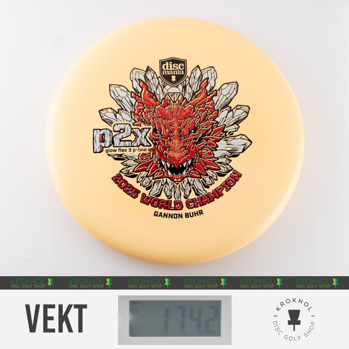 P-Line Flex3 Glow P2x - Gannon Buhr 2025 World Champion - Krokhol