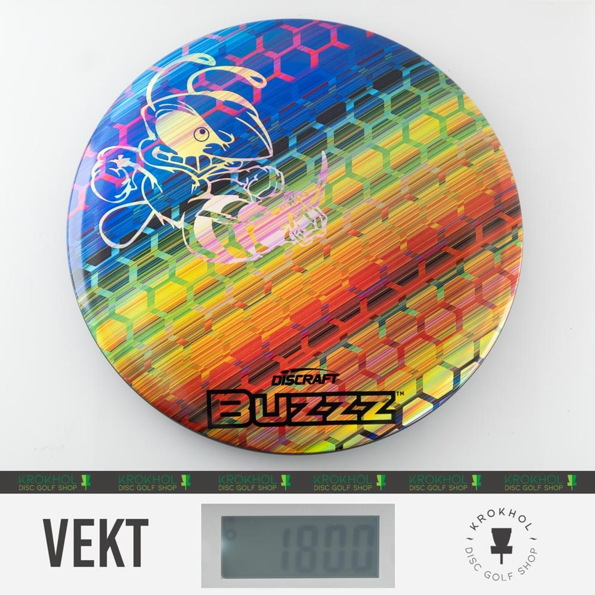 ESP Full Foil SuperColor Buzzz Honeycomb - Silver Buzzz Stamp