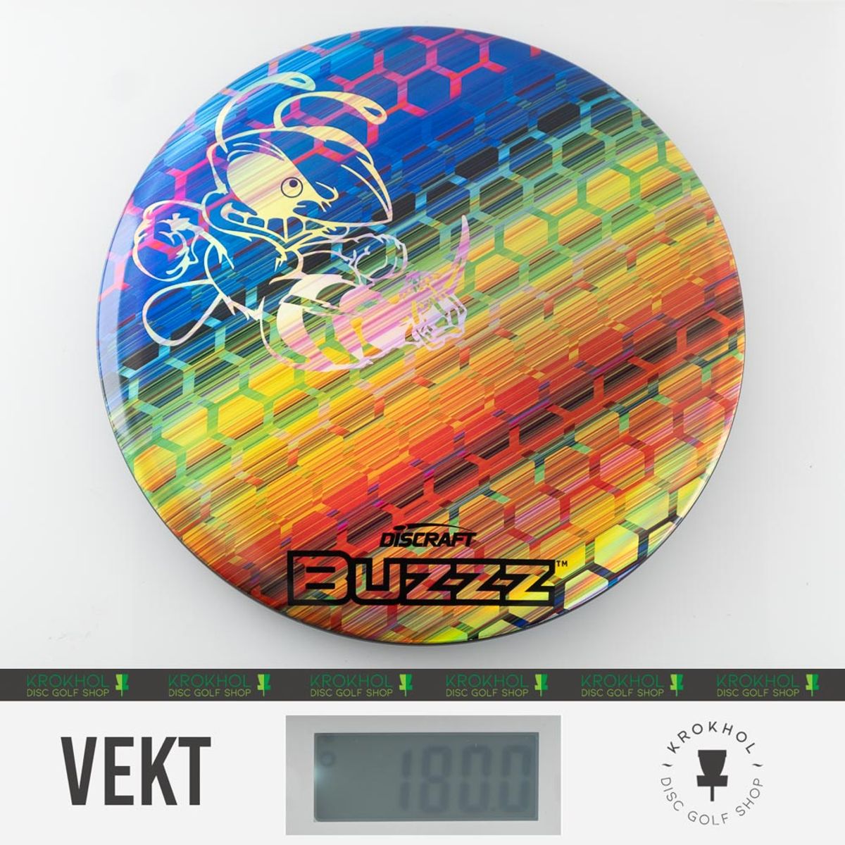 ESP Full Foil SuperColor Buzzz Honeycomb - Silver Buzzz Stamp