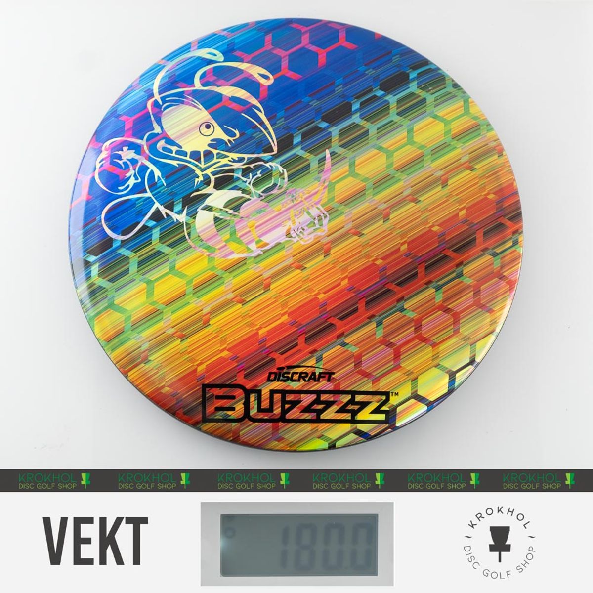 ESP Full Foil SuperColor Buzzz Honeycomb - Silver Buzzz Stamp