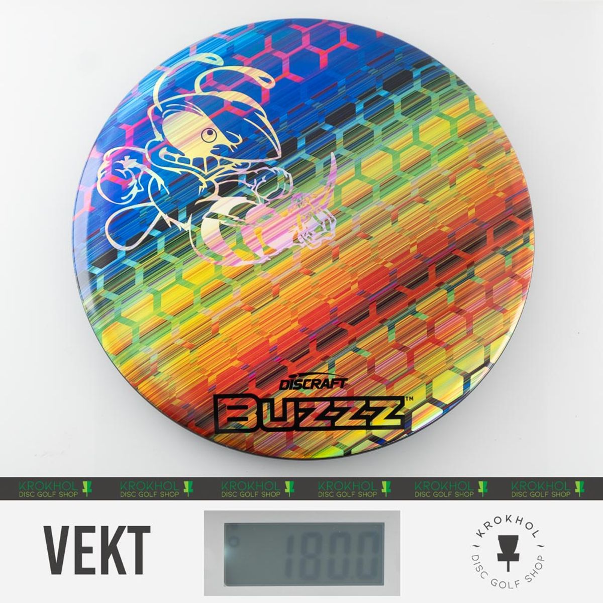 ESP Full Foil SuperColor Buzzz Honeycomb - Silver Buzzz Stamp