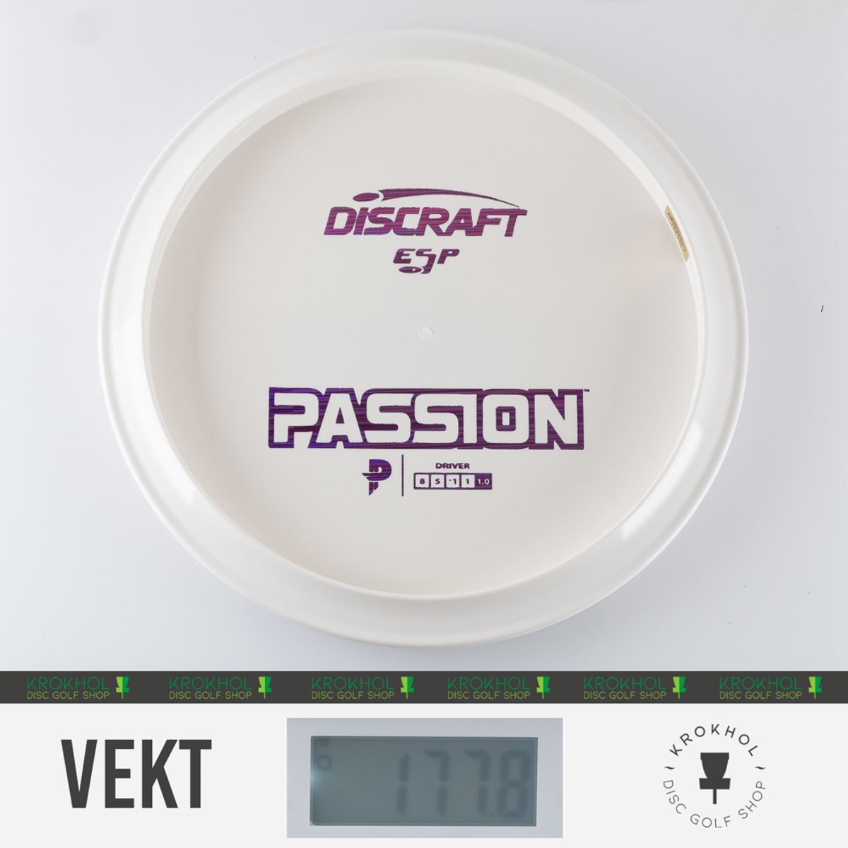 ESP Passion - Solid White Bottom Stamp
