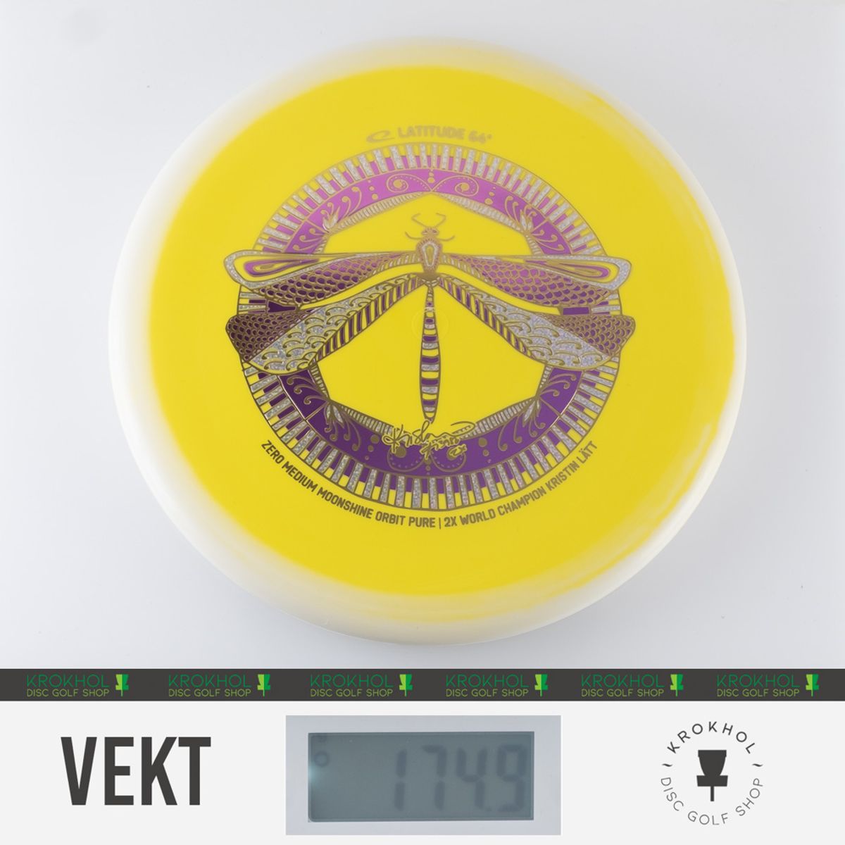 Zero Moonshine Orbit Pure - Putter | Krokhol DGS - Krokhol Disc
