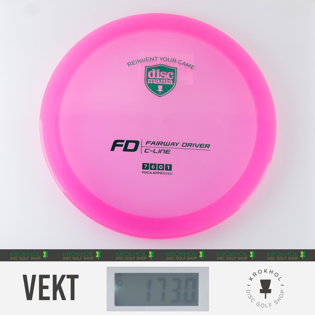 Discmania C-Line FD Fairway Driver | Krokhol DGS - Krokhol Disc