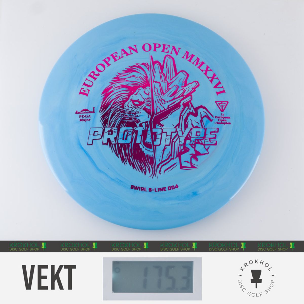 S-Line Swirl DD4 - European Open 2026 Fundraiser