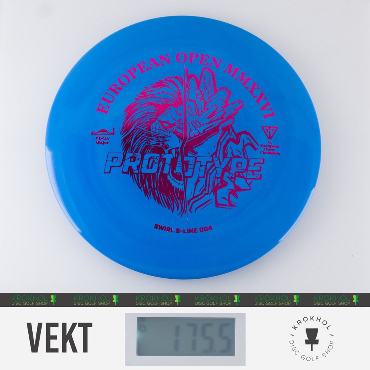 S-Line Swirl DD4 - European Open 2026 Fundraiser