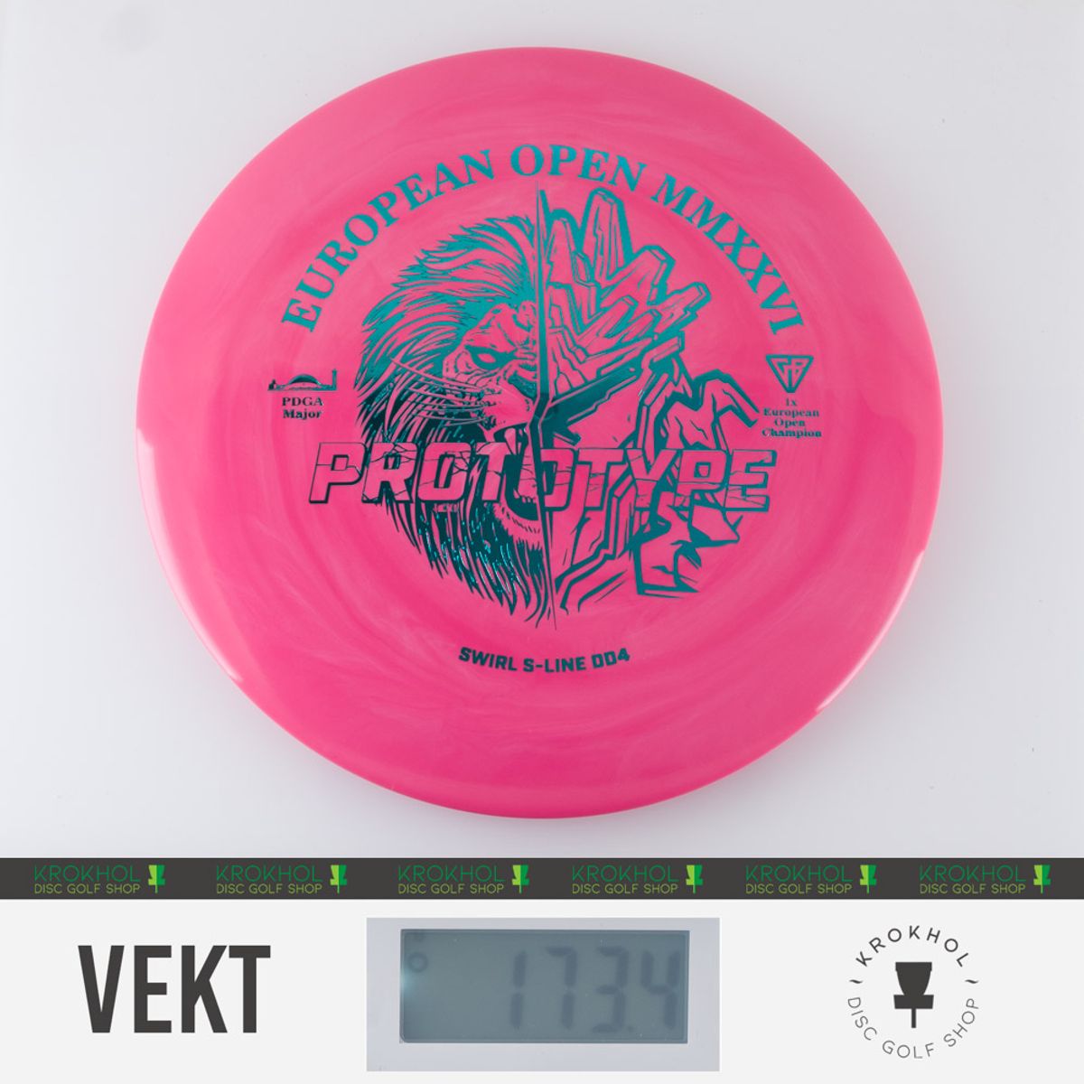 S-Line Swirl DD4 - European Open 2026 Fundraiser