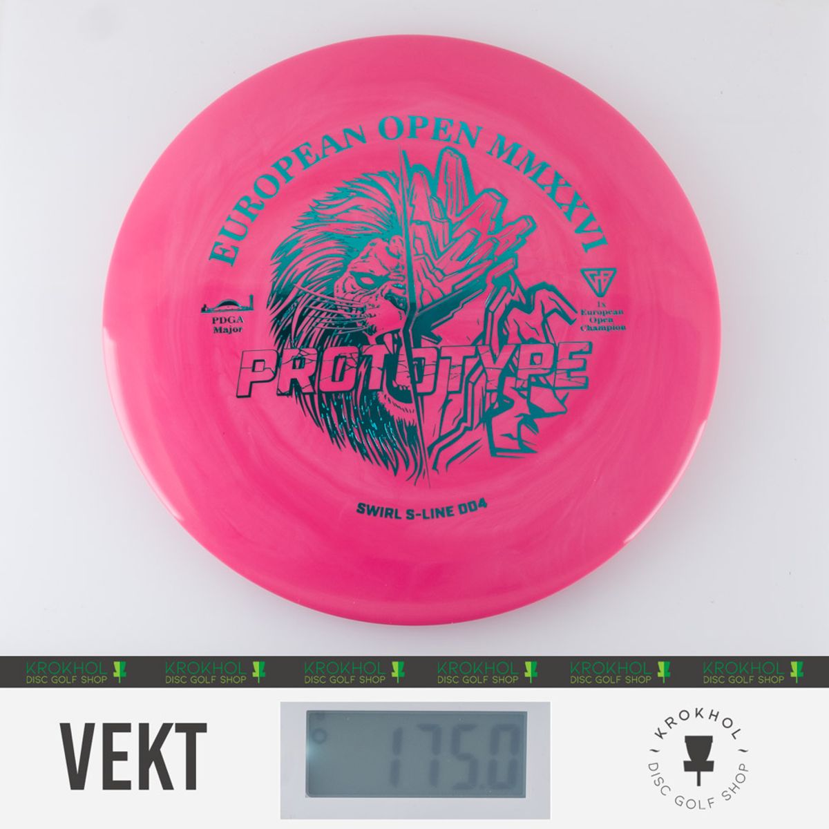 S-Line Swirl DD4 - European Open 2026 Fundraiser