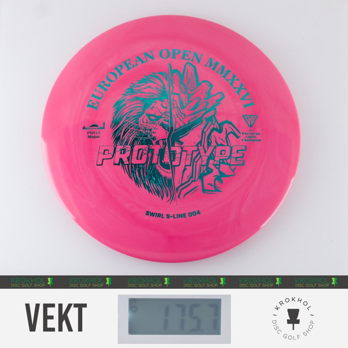 S-Line Swirl DD4 - European Open 2026 Fundraiser