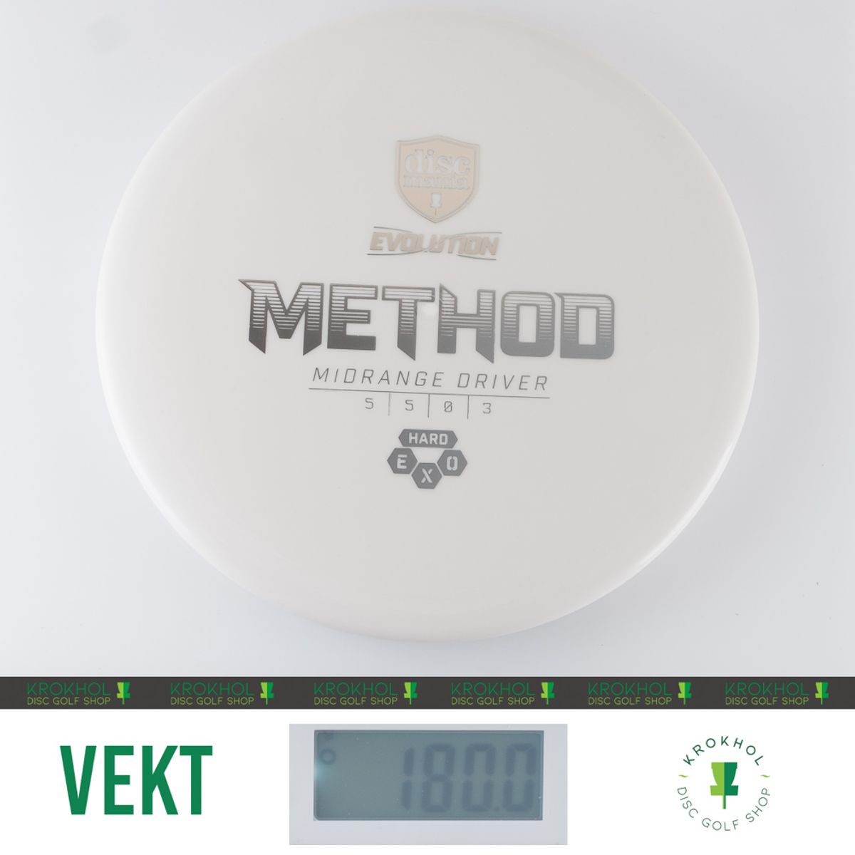 Discmania Exo Hard Method - Overstabil Midrange - Krokhol Disc