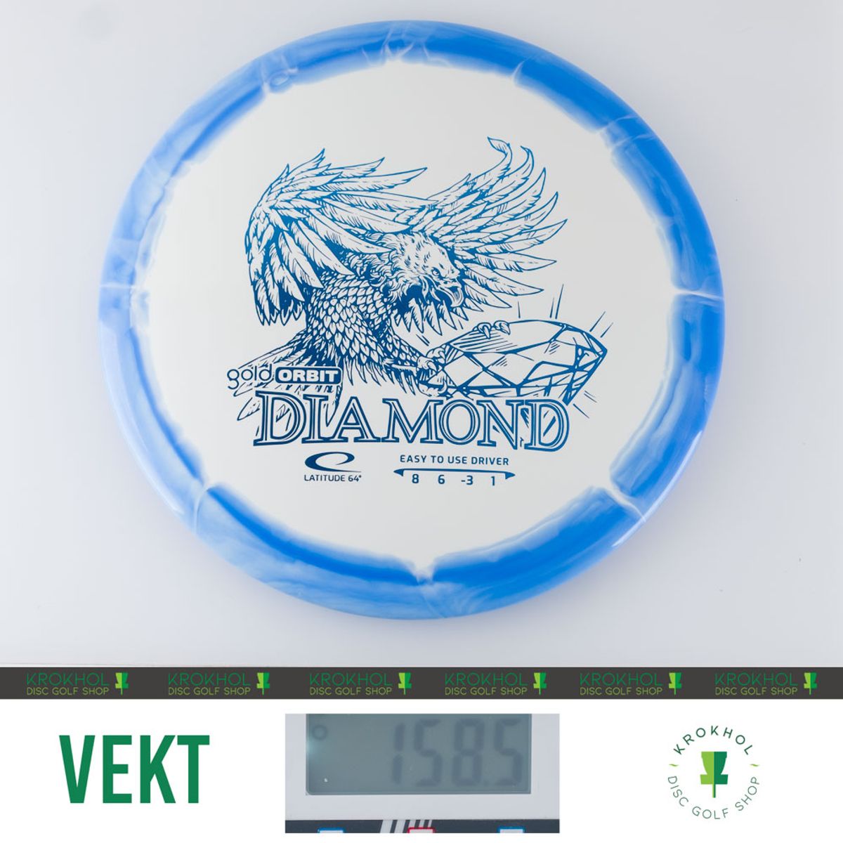 Gold Orbit Diamond